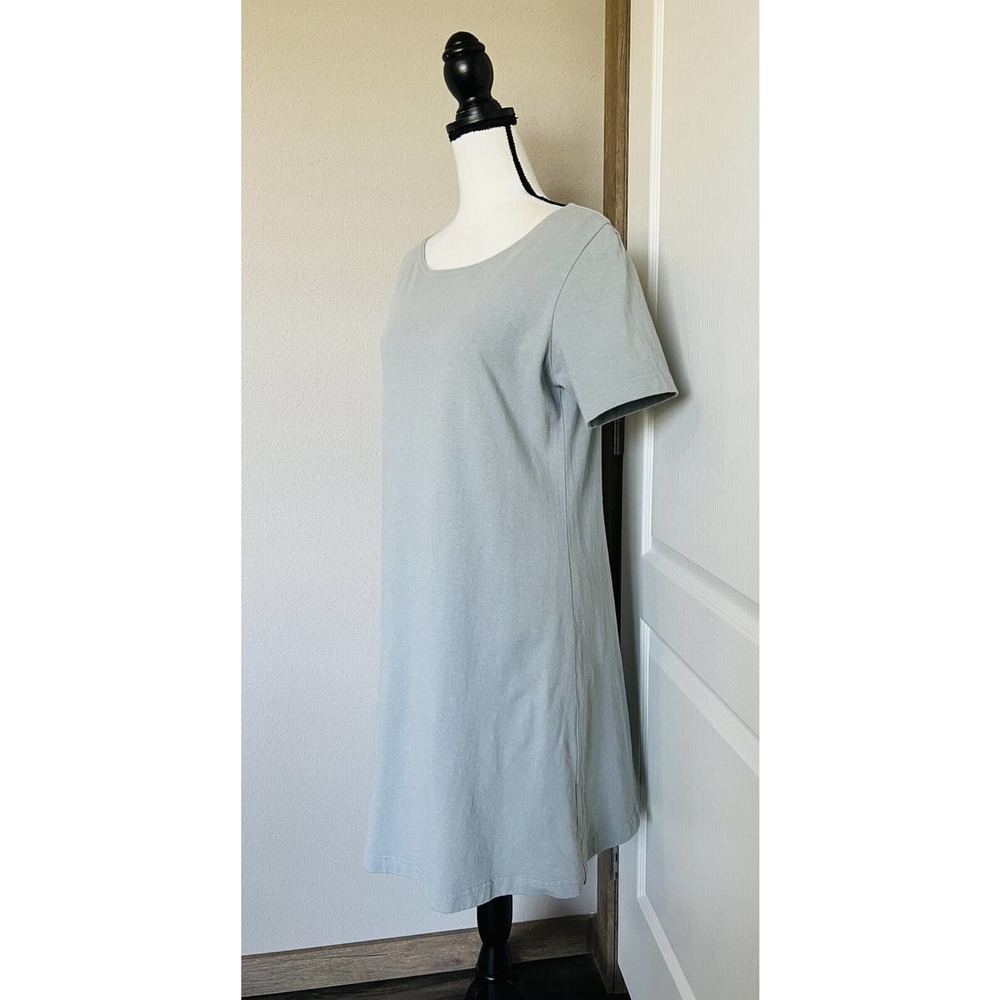 Bryn Walker Sz Small Solid Gray Heavy Cotton Tuni… - image 5